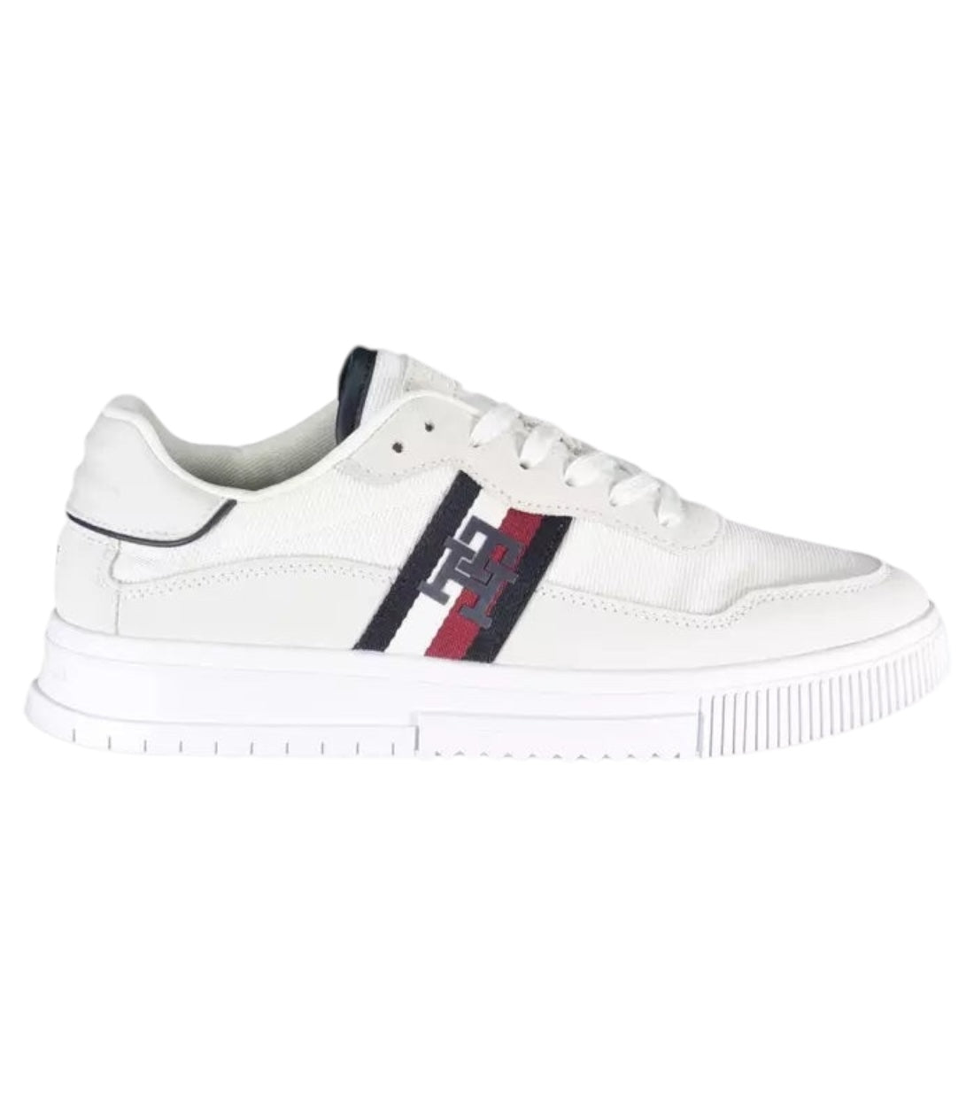 Tommy Hilfiger Supercup Mix Witte Sneaker