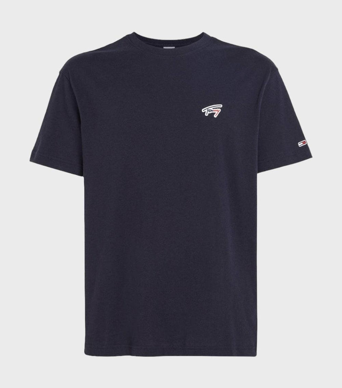 Tommy Hilfiger Blauw Signature Logo Classic T-shirt