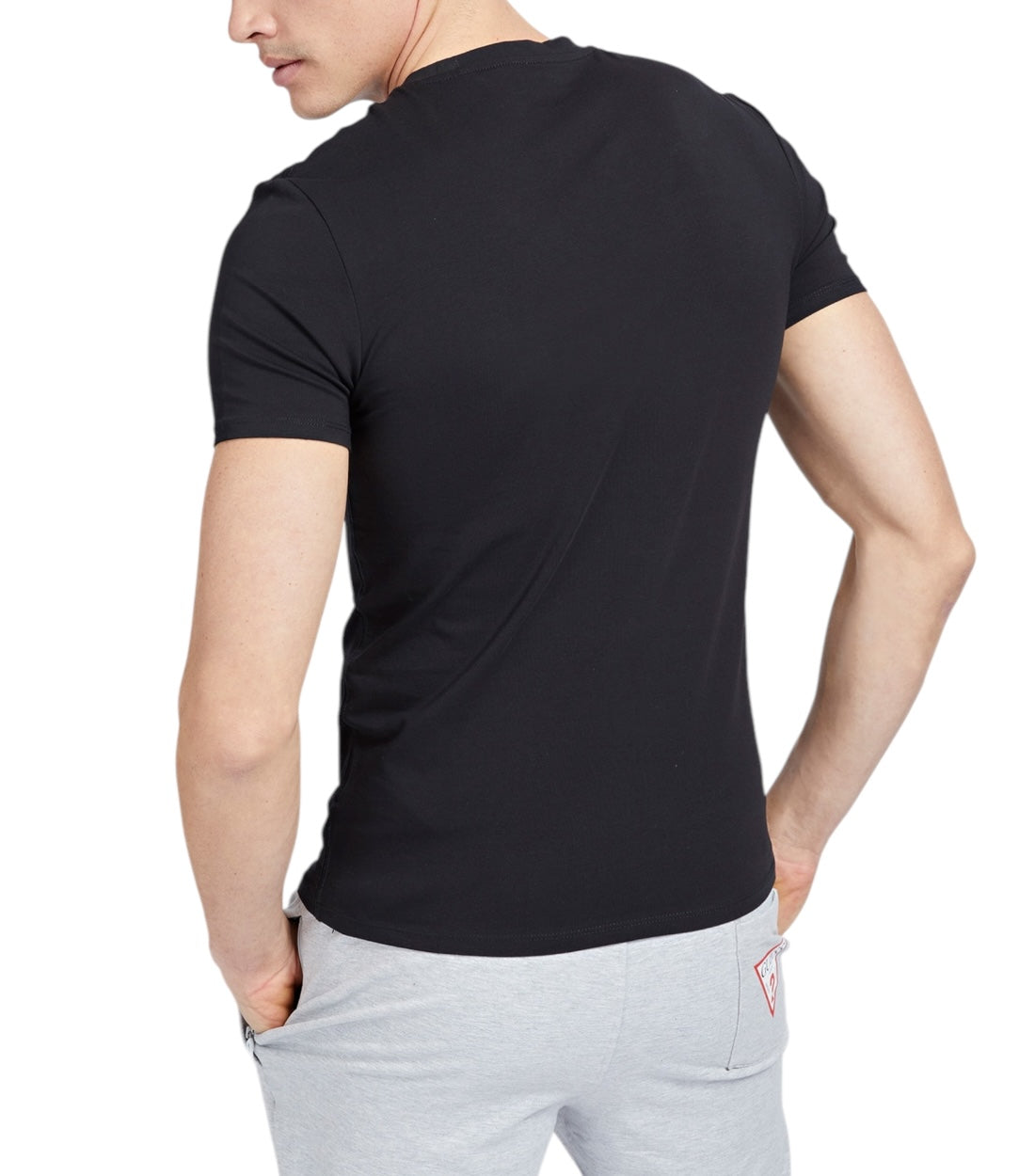 Guess Zwart Slim-fit Core T-shirt