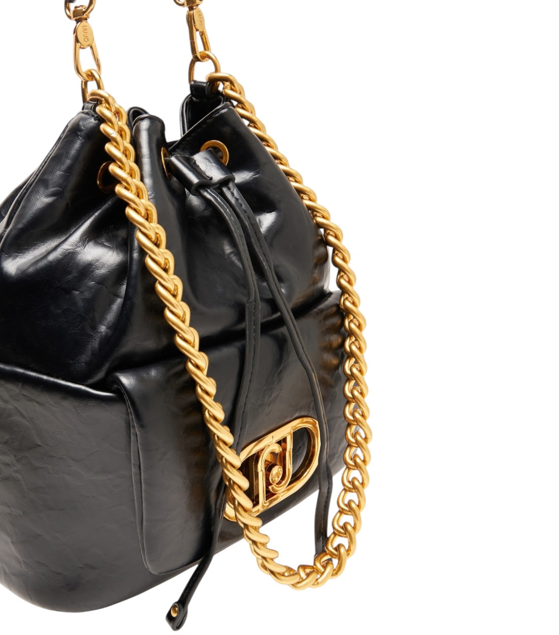 LIU JO Zwart LaPuffy Bucket Bag