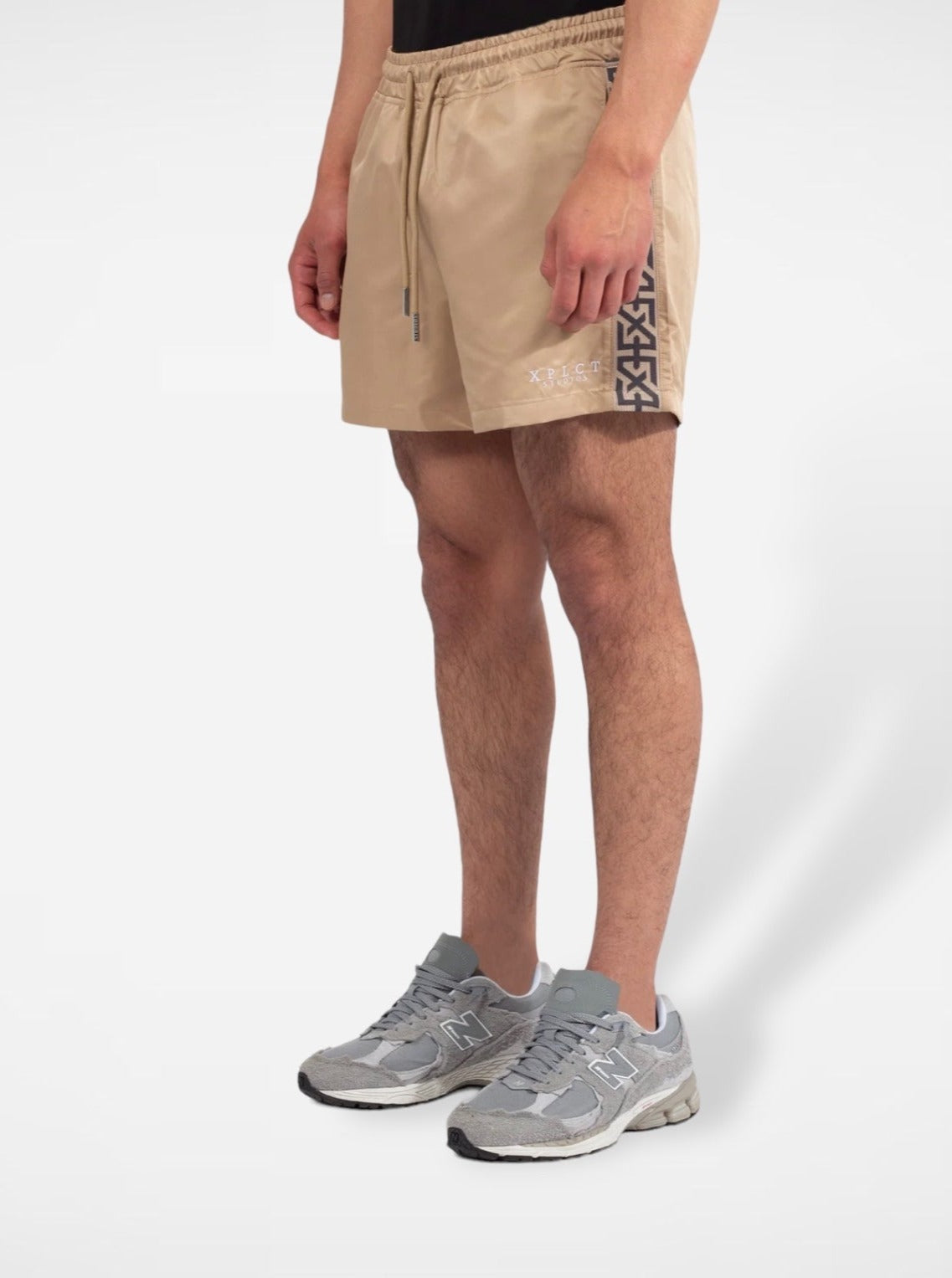 XPLCT Studios Link Swimshorts Sandshell Beige