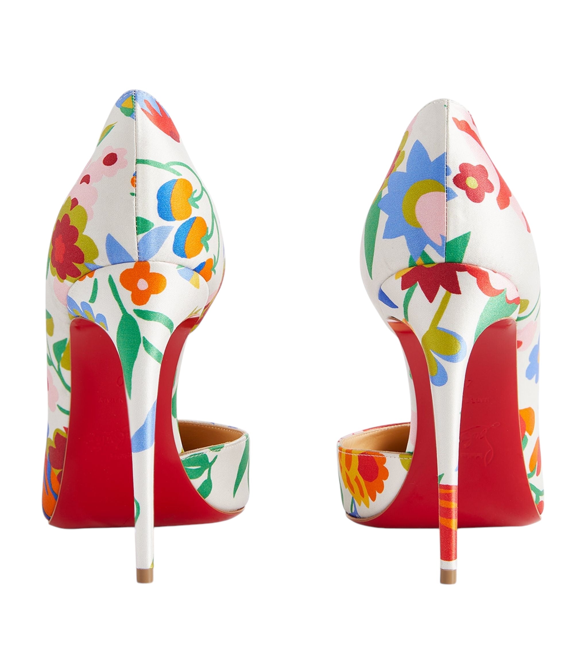 Christian Louboutin Iriza 100MM Satijn Pumps