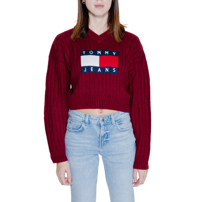 Tommy Hilfiger Jeans Bordeaux Trui Dames