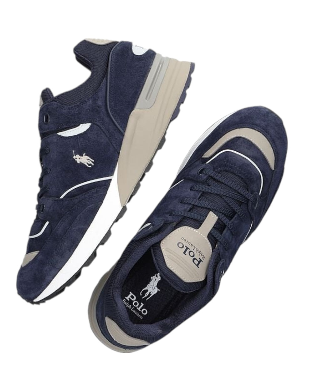 Ralph Lauren Blauw Sneakers