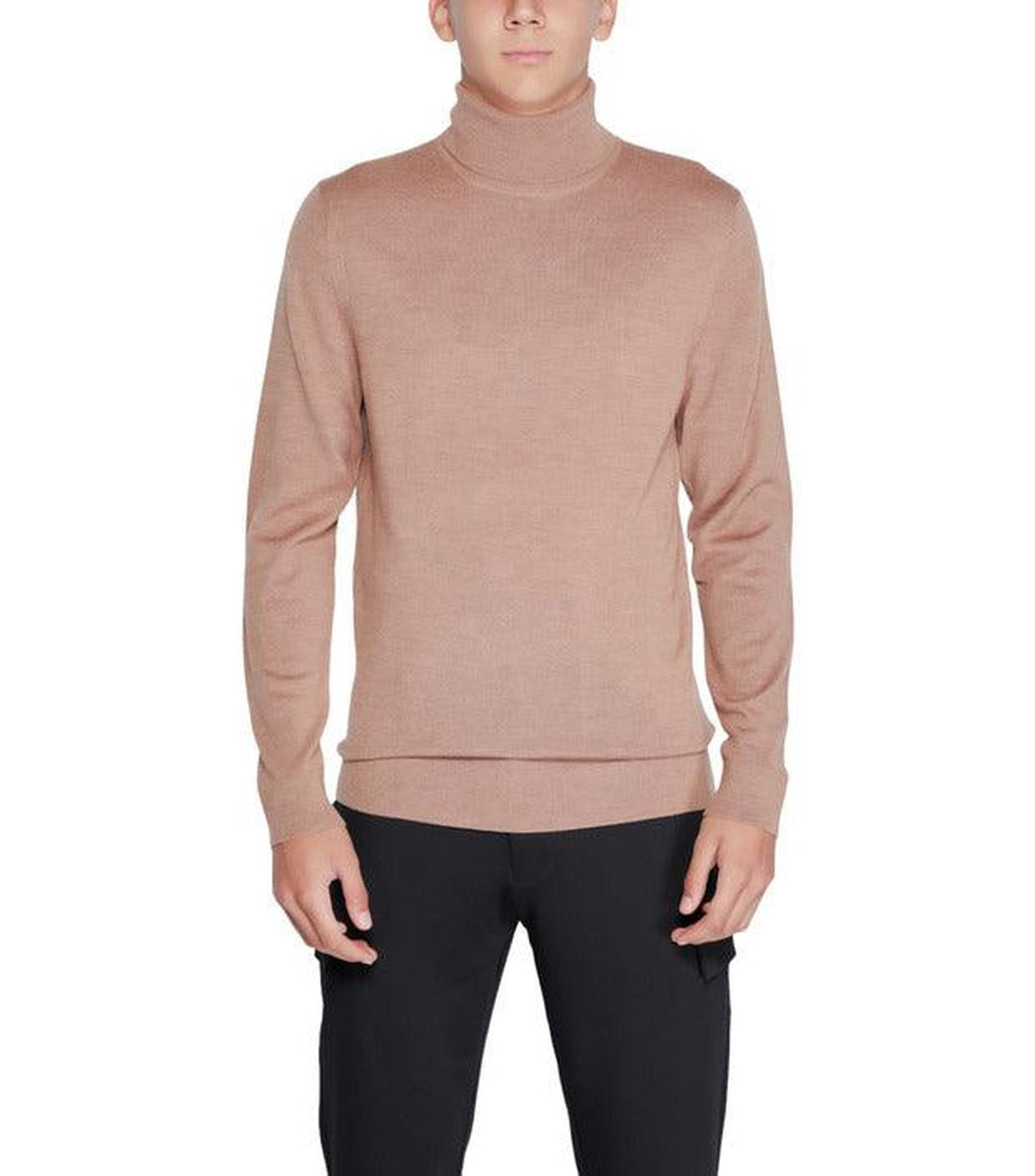 Calvin Klein Coltrui Sweater In Caramel Heather