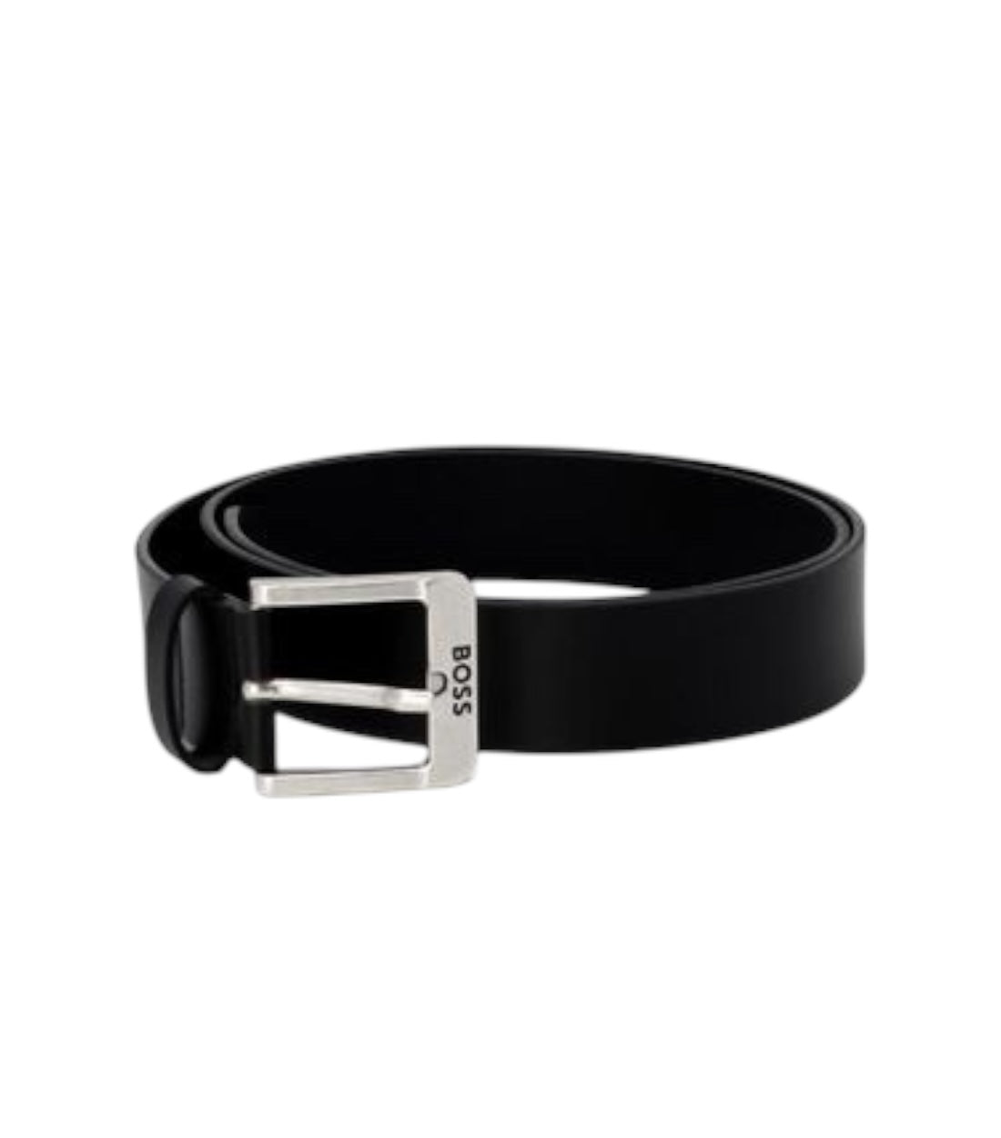 Hugo Boss Zwarte Leren Riem