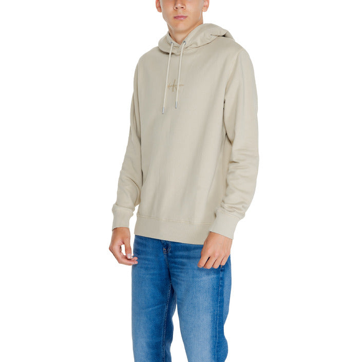 Calvin Klein Jeans Beige Hoodie