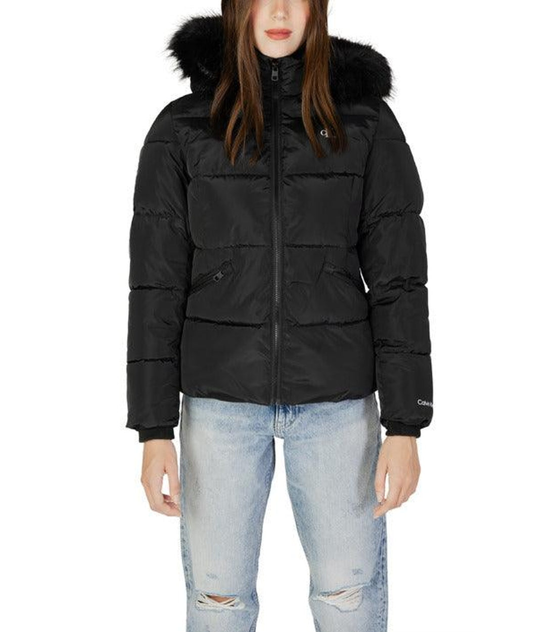 Calvin Klein Jeans Zwart Quilted Jas