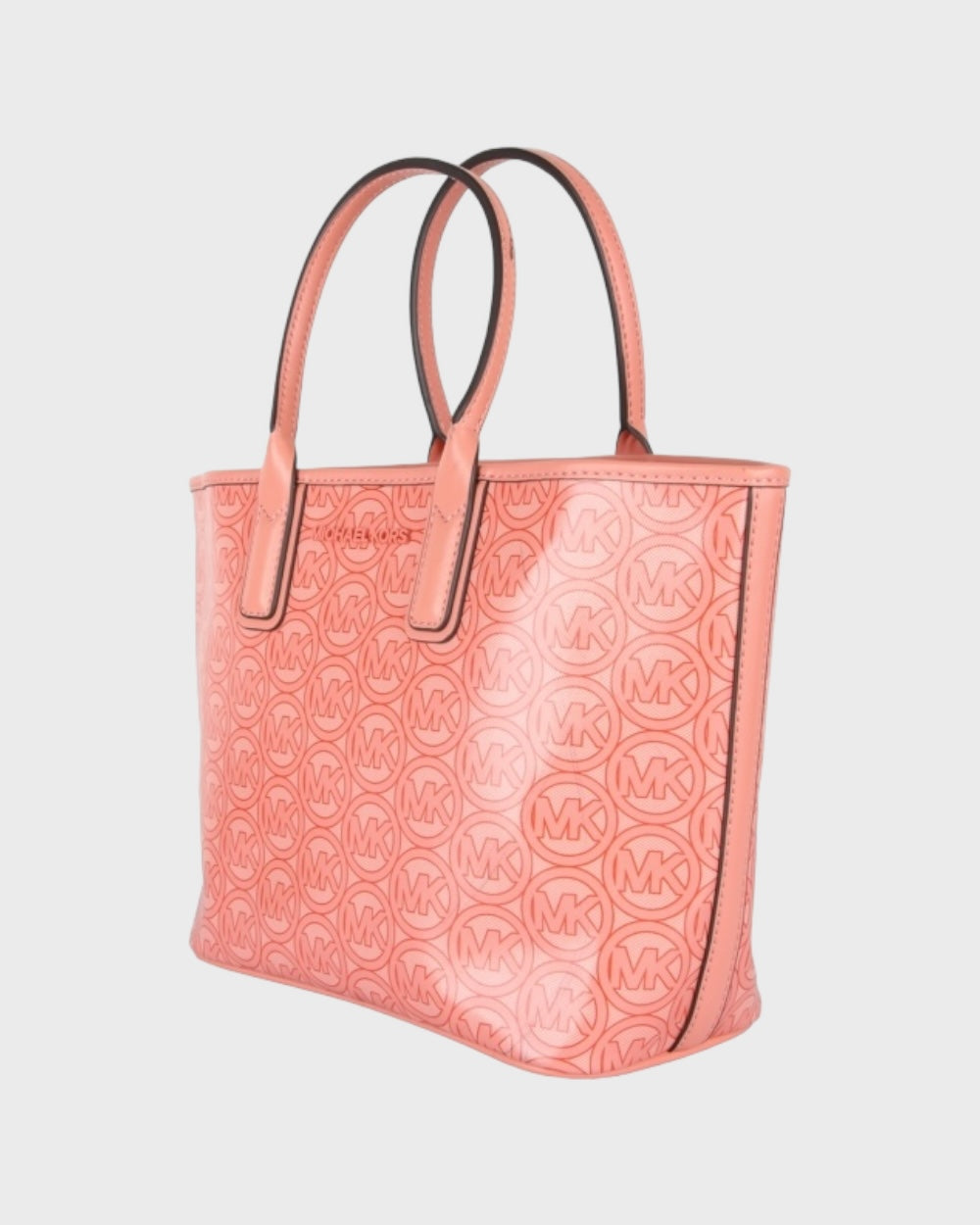 Michael Kors Jodie Sherbert Jacquard Roze Handtas