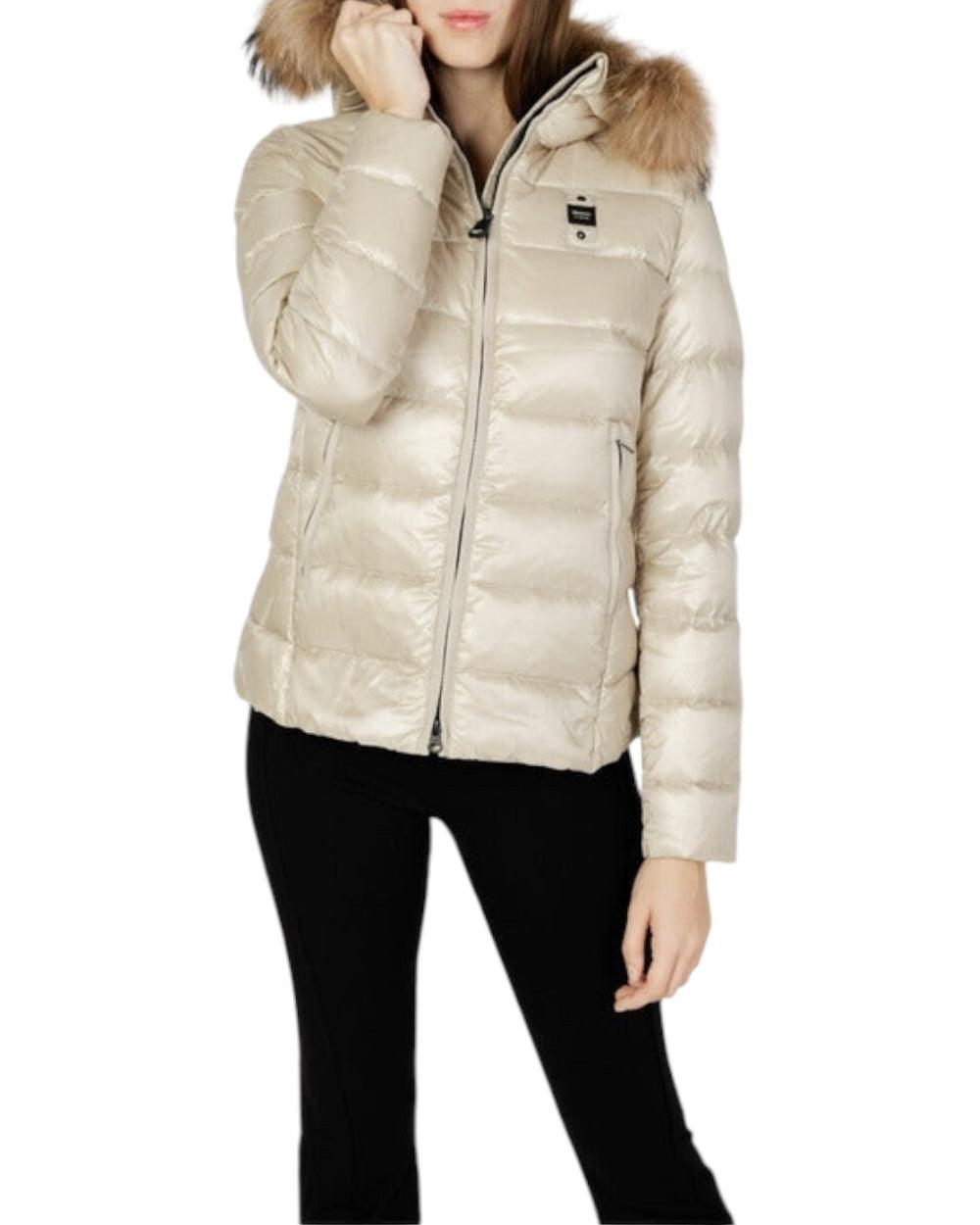 Blauer Beige Jas