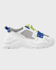 Versace Jeans Couture Wit/Blauw Sneakers