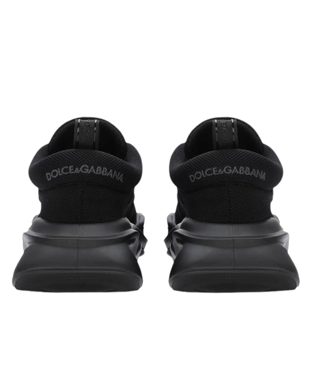 Dolce & Gabbana Black Polyester Sneaker