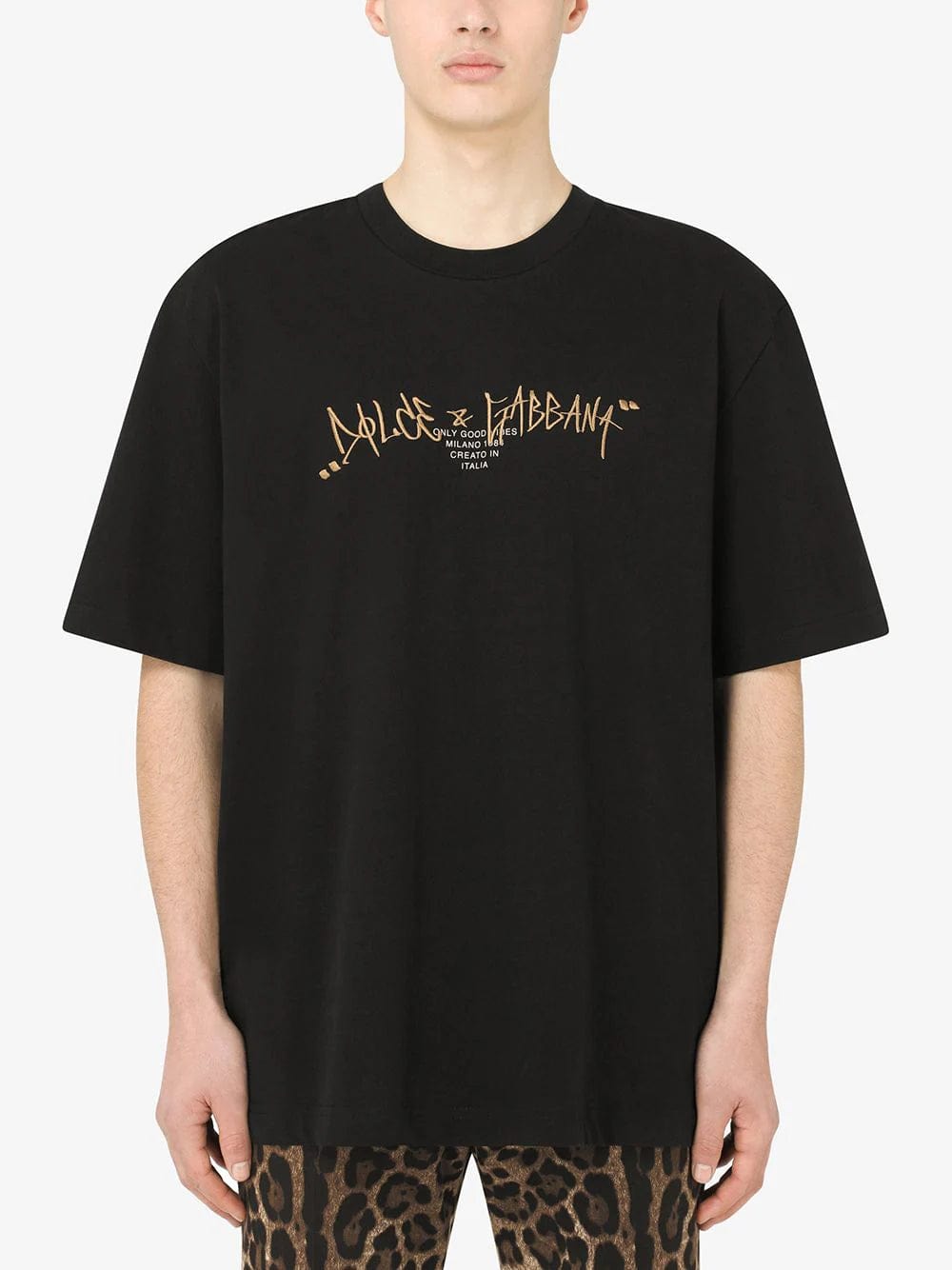 Dolce & Gabbana Zwart T-shirt