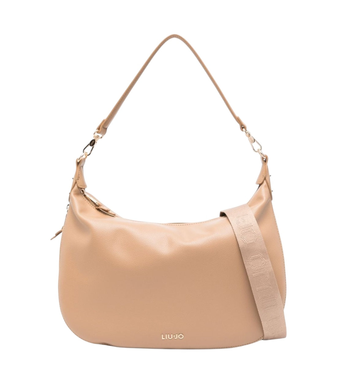 Liu Jo Beige Handtas Met Logo