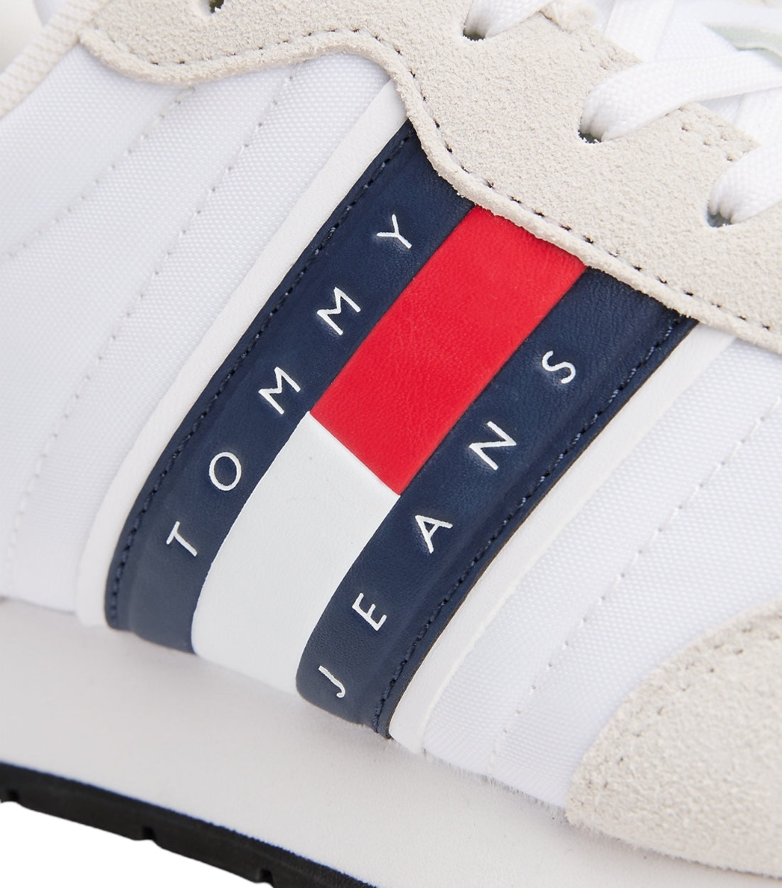 Tommy Hilfiger Jeans Wit Essential Sneaker