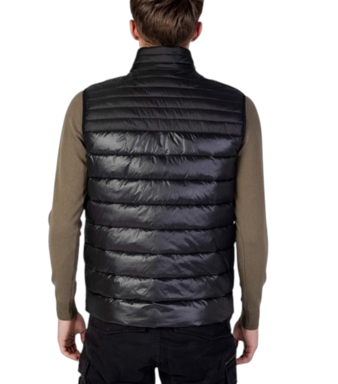 Boss Zwart Bodywarmer Met Logo