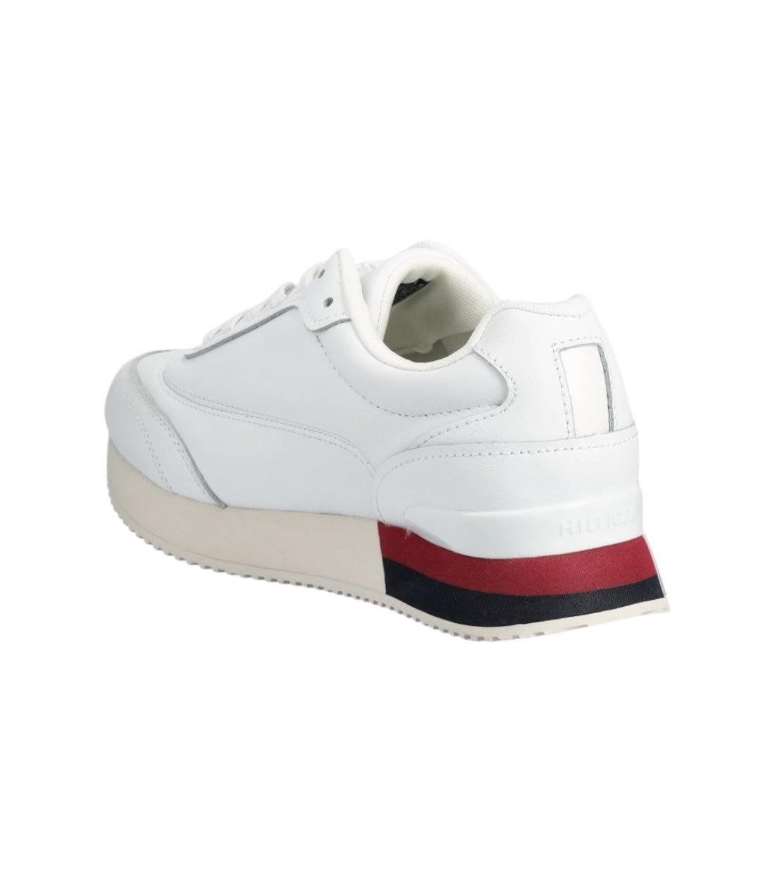 Tommy Hilfiger Wit Sneakers Met Logodetail