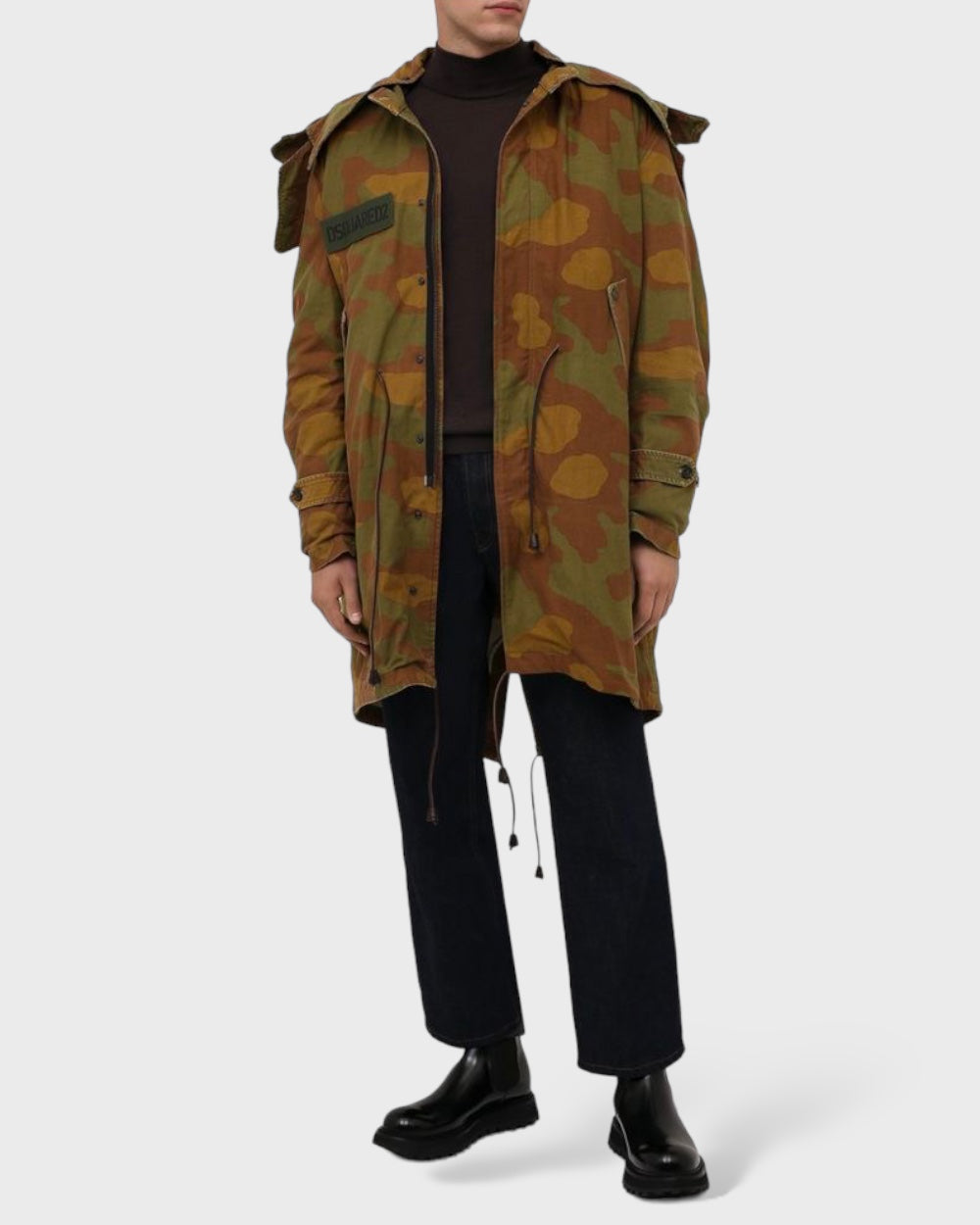 Dsquared2 Bruin Parka Jas