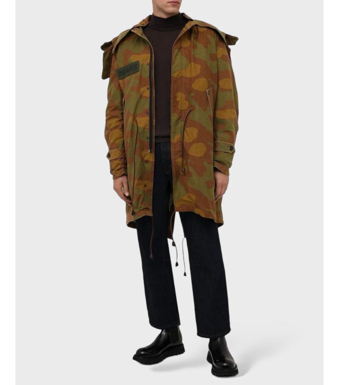 Dsquared2 Bruin Parka Jas