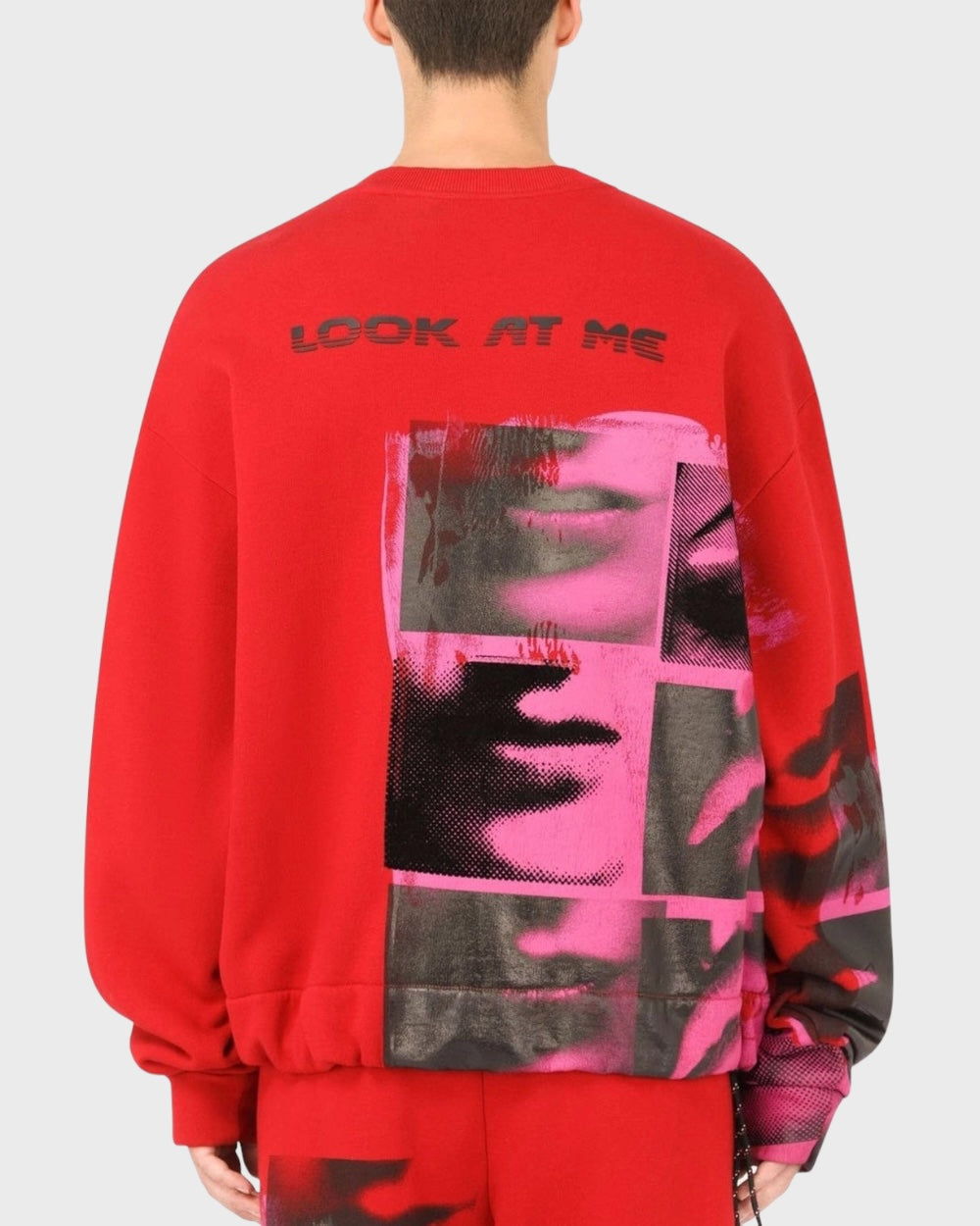 Dolce & Gabbana Rood “Look At Me” Sweater