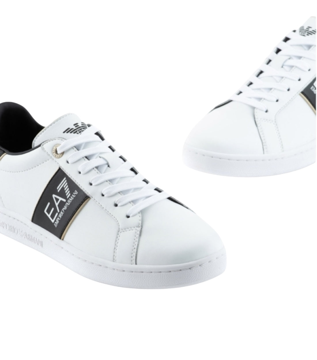 Ea7 Wit Klassieke Sneakers