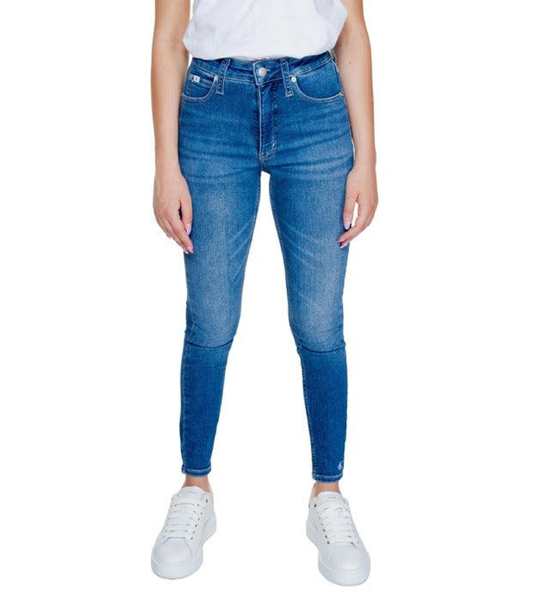 Calvin Klein Jeans Blauw Skinny Jeans Dames