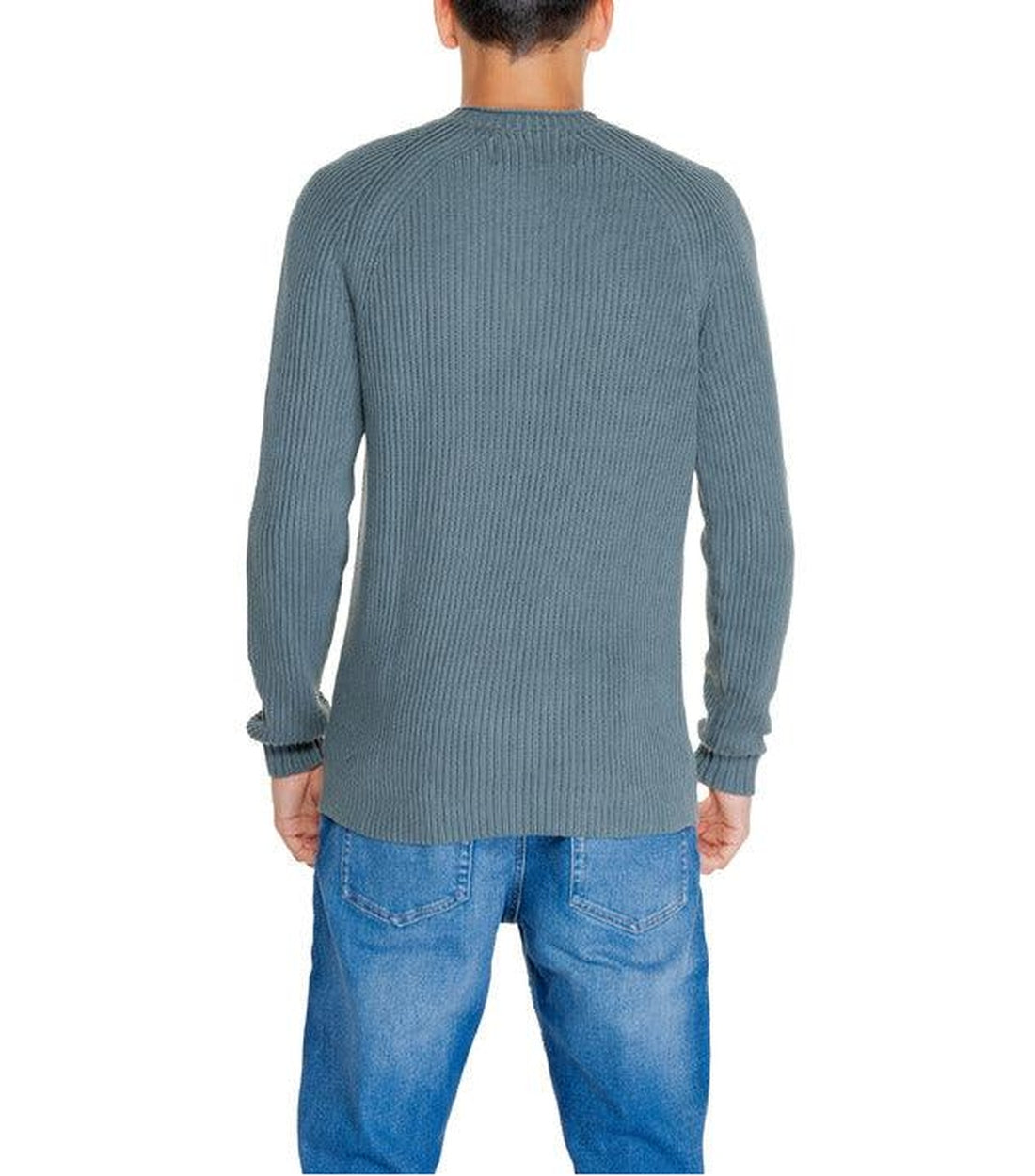 Calvin Klein Jeans Groen Slim Effen Trui