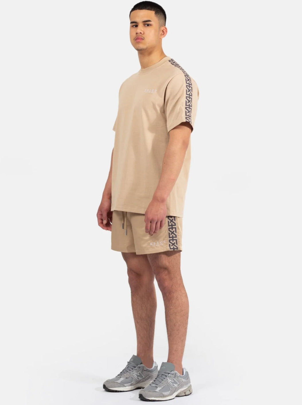 XPLCT Studios Link Swimshorts Sandshell Beige