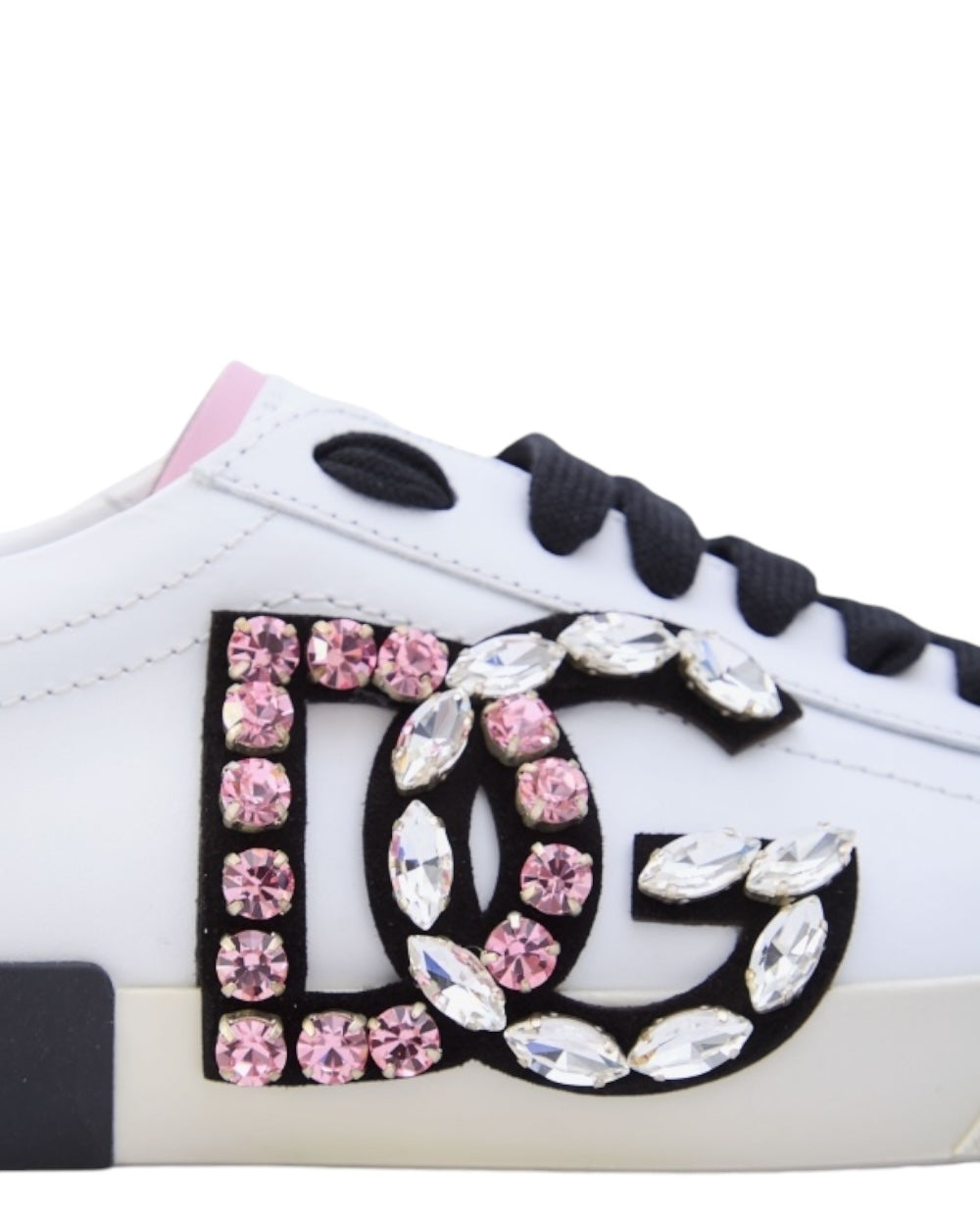 Dolce & Gabbana Wit Leren Sneakers