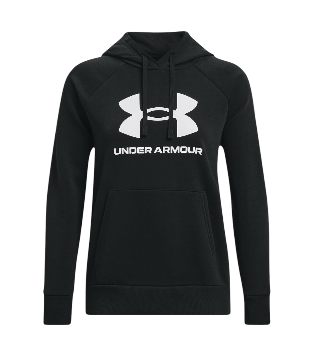 Under Armour Zwart Rival Hoodie Met Logo