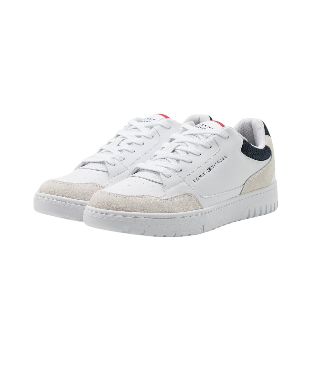 Tommy Hilfiger Wit Sneakers Met Logodetail