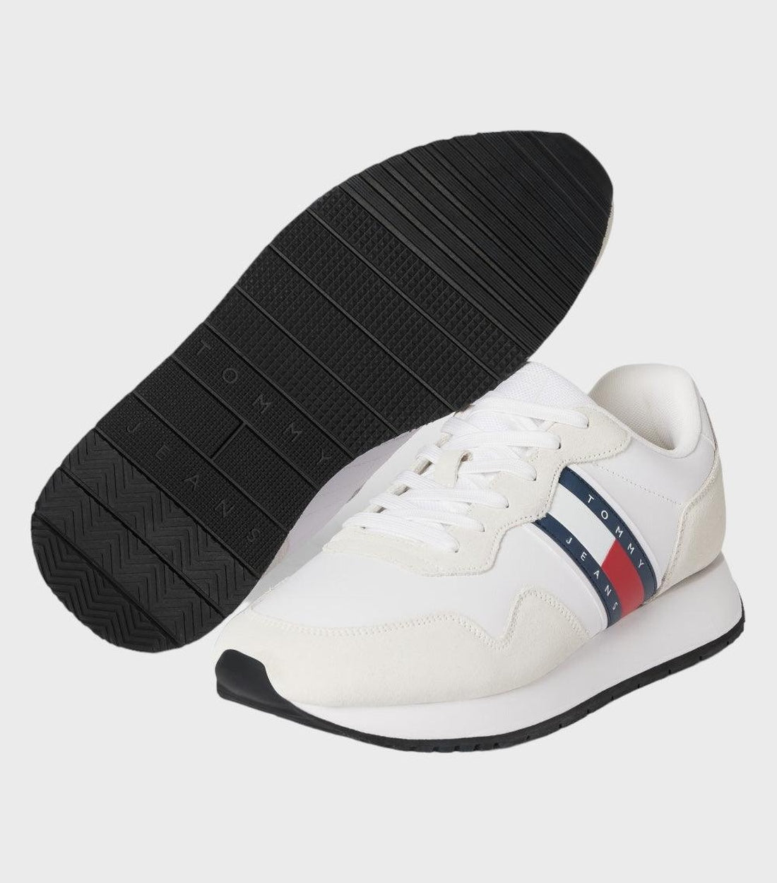 Tommy Hilfiger Wit Heren Modern Runner Sneakers