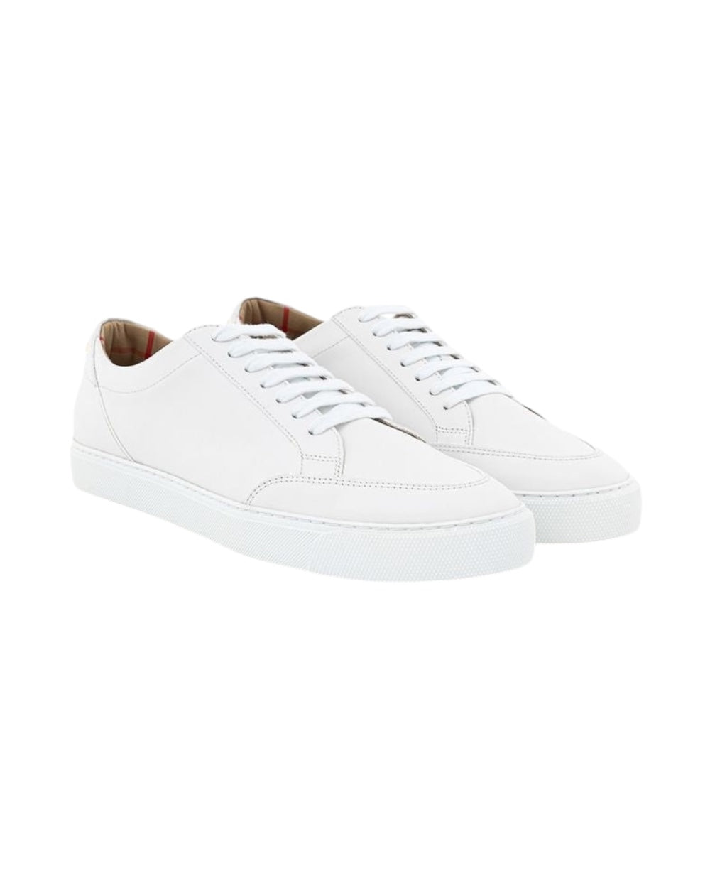 Burberry Wit Leren Sneakers