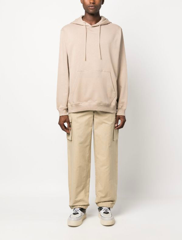 MSGM Beige Hoodie Unisex