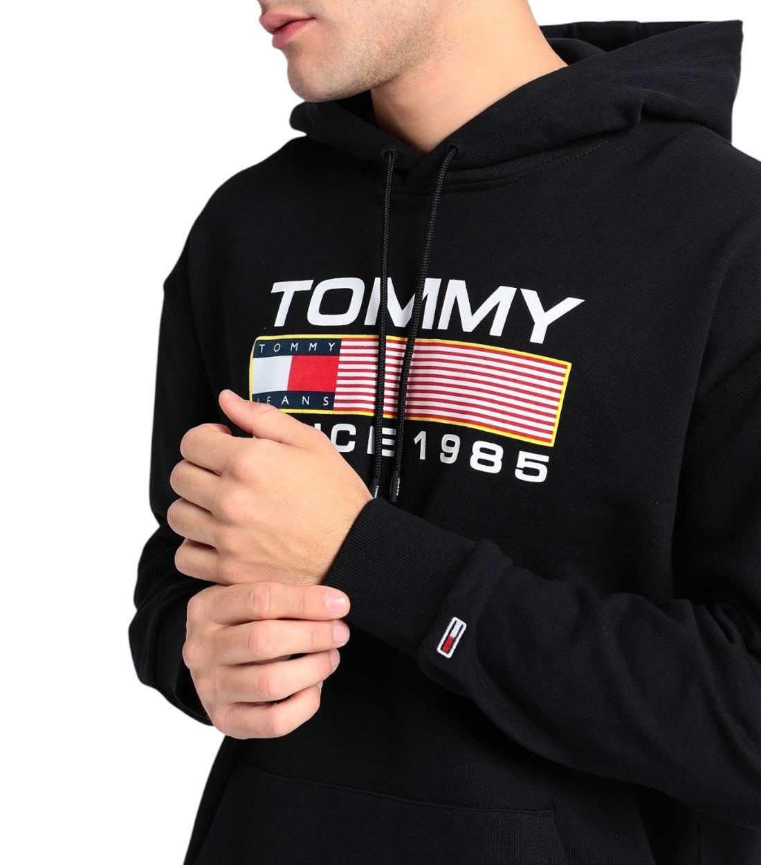 Tommy Hilfiger Jeans Zwart Oversized Hoodie