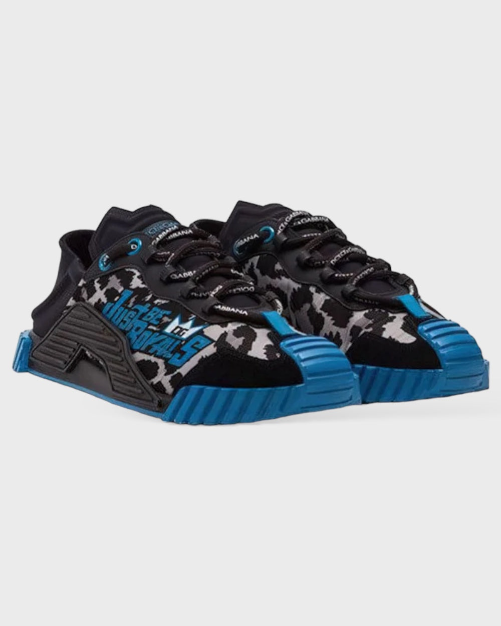 Dolce & Gabbana NS1 Sneakers Zwart / Blauw