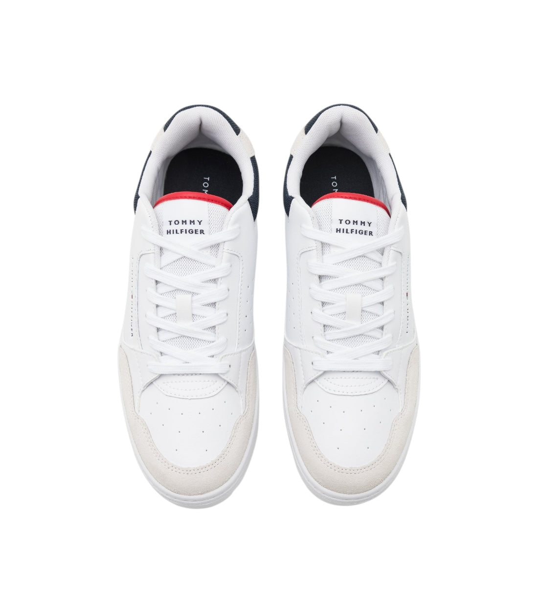 Tommy Hilfiger Wit Sneakers Met Logodetail