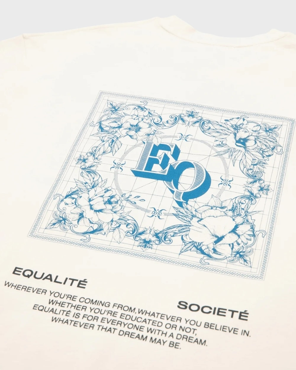 Equalite | Tile Oversized T-shirt Off-white Unisex