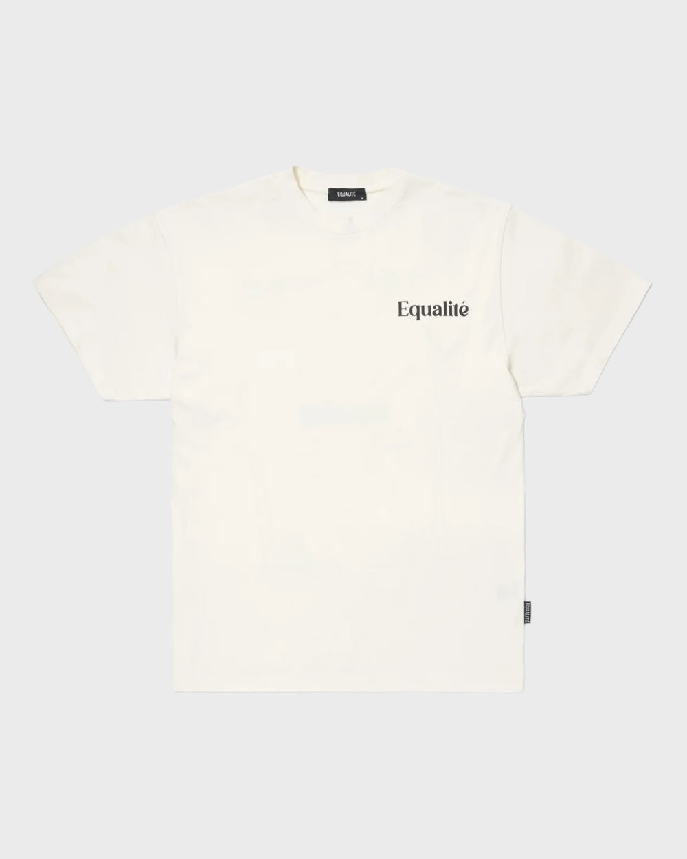 Equalite Leaves Oversized T-shirt Off-white Unisex