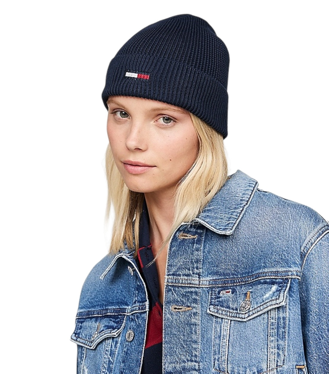 Tommy Hilfiger Jeans Blauw Muts Dames