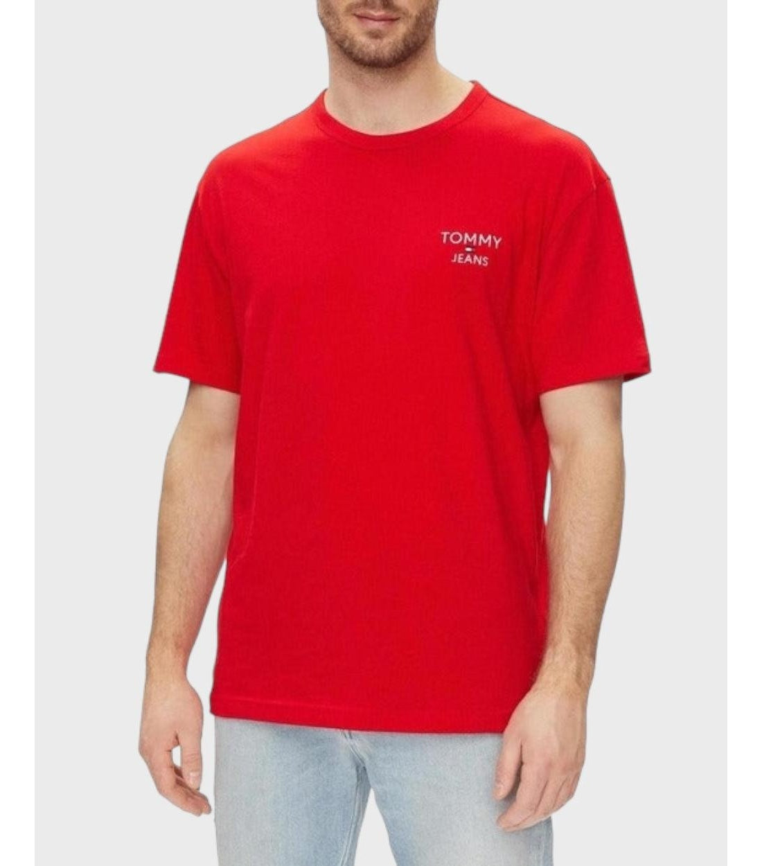 Tommy Hilfiger Rood Badge T-shirt