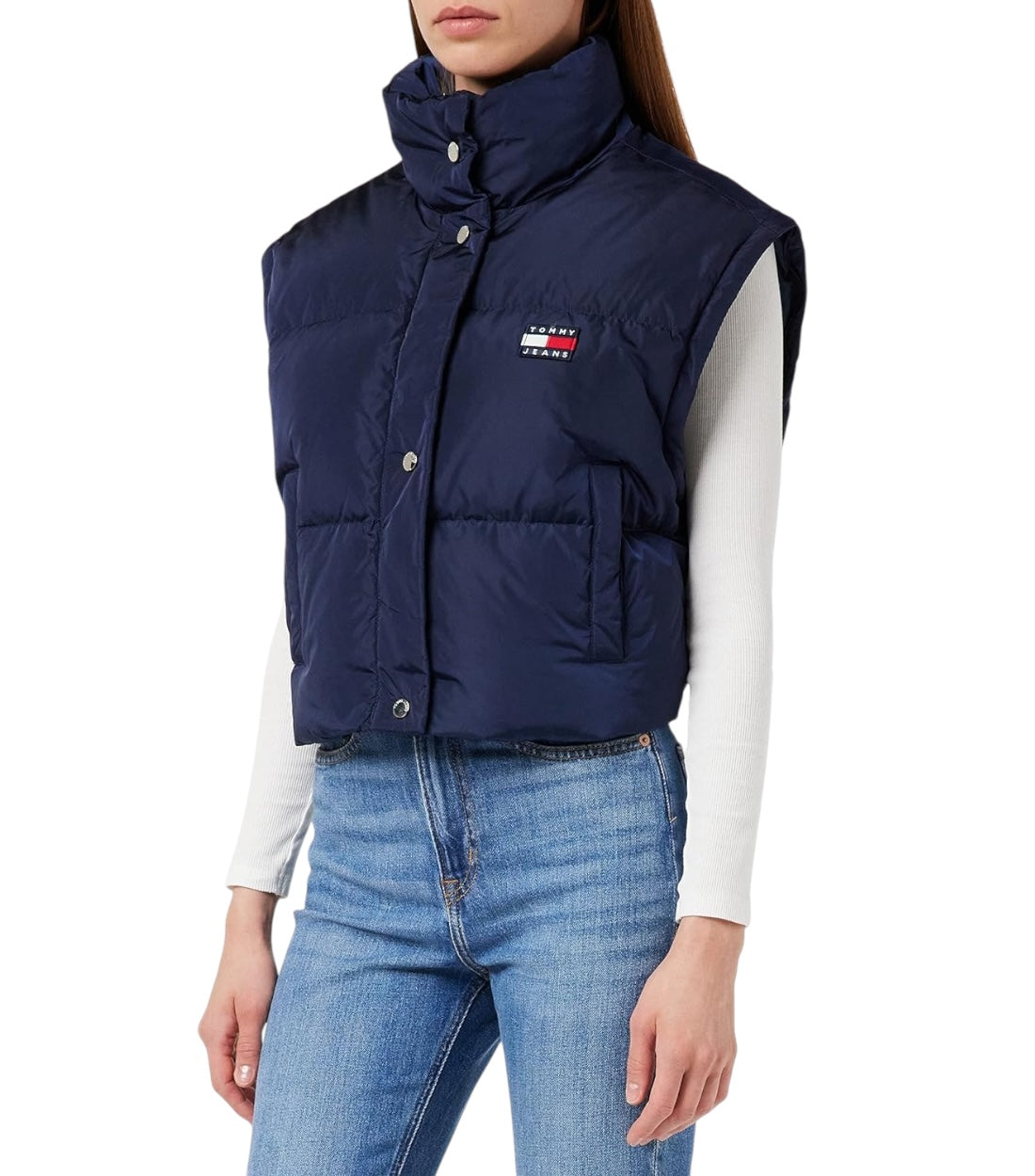 Tommy Hilfiger Blauw Biologisch Jas & Bodywarmer