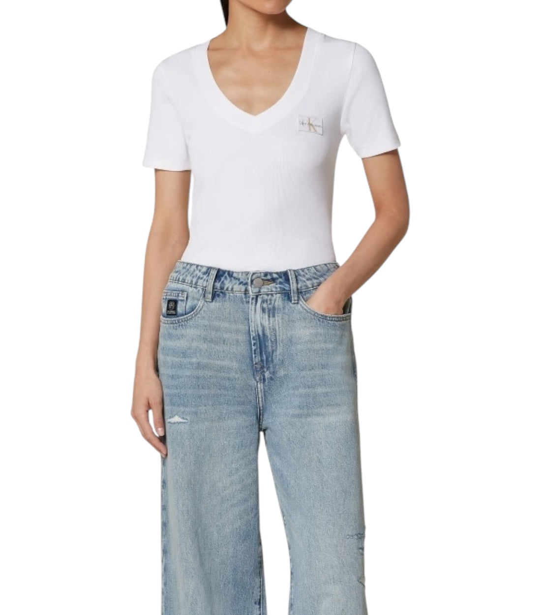 Calvin Klein Jeans Plain T-Shirt