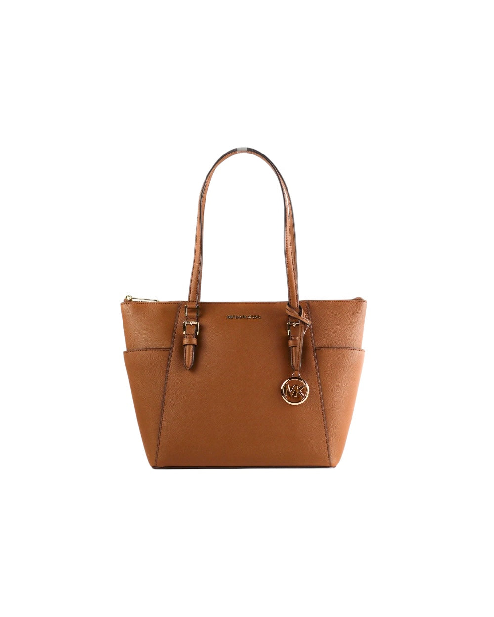 Michael Kors Bruin Charlotte Signature Handtas