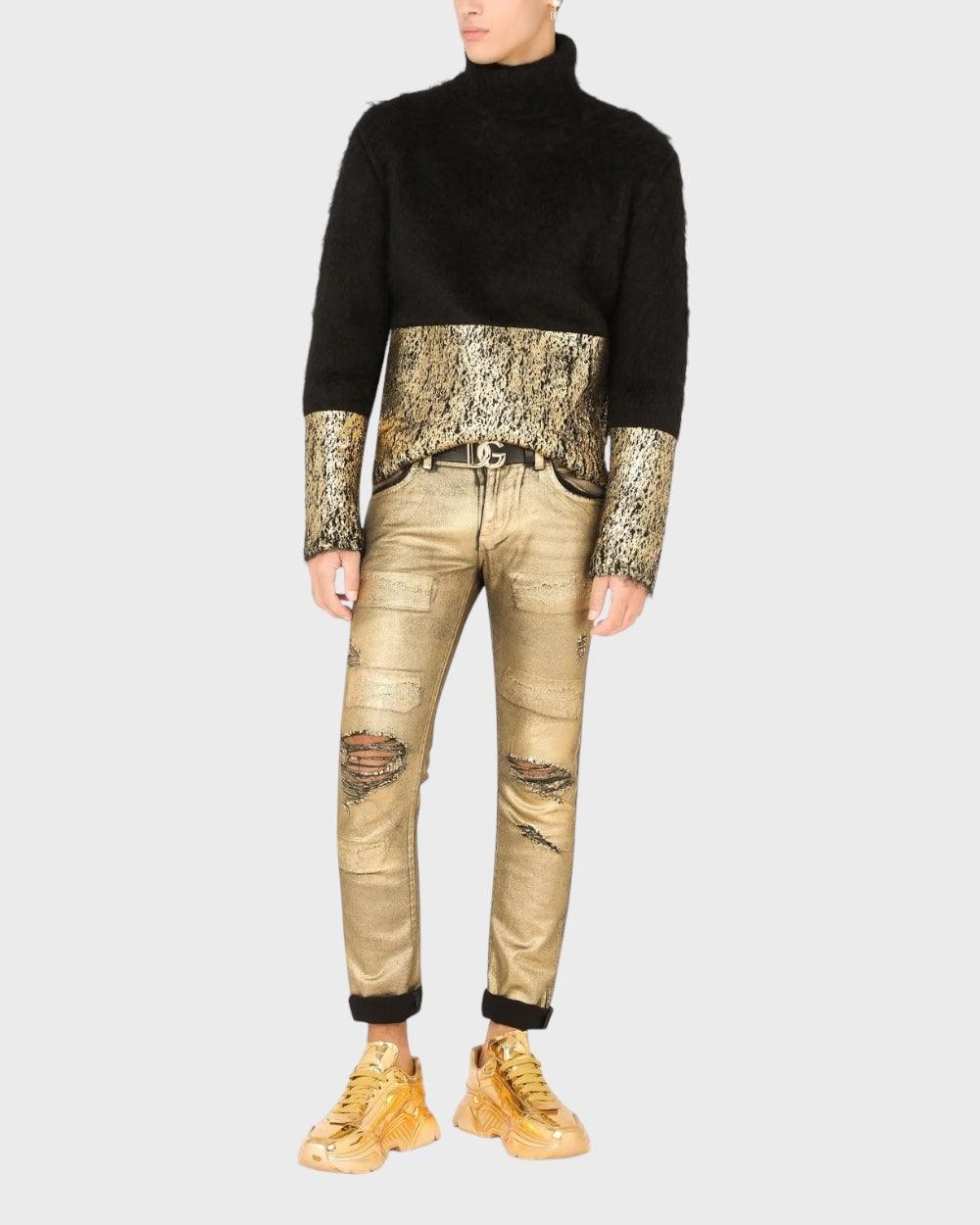 Dolce & Gabbana Goud Heren Jeans