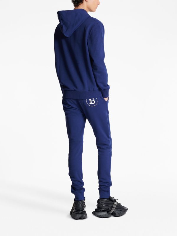 Balmain Blauw Hoodie