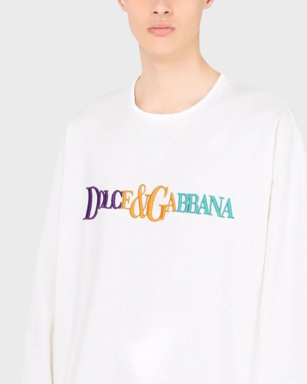 Dolce & Gabbana Wit Sweater