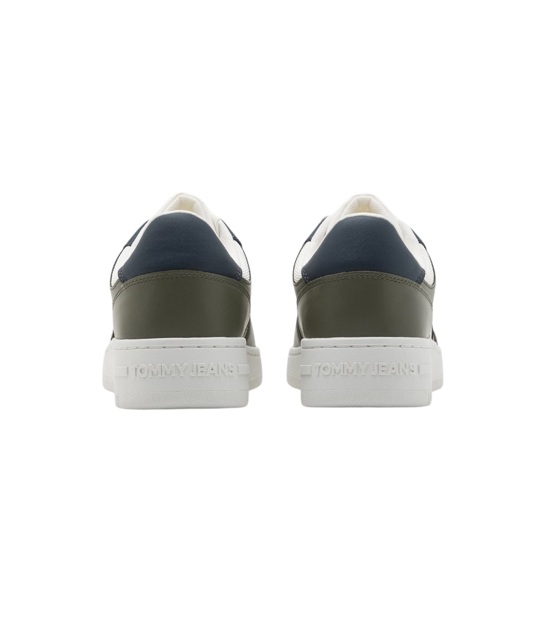 Tommy Hilfiger Groen Retro Basket Sneakers