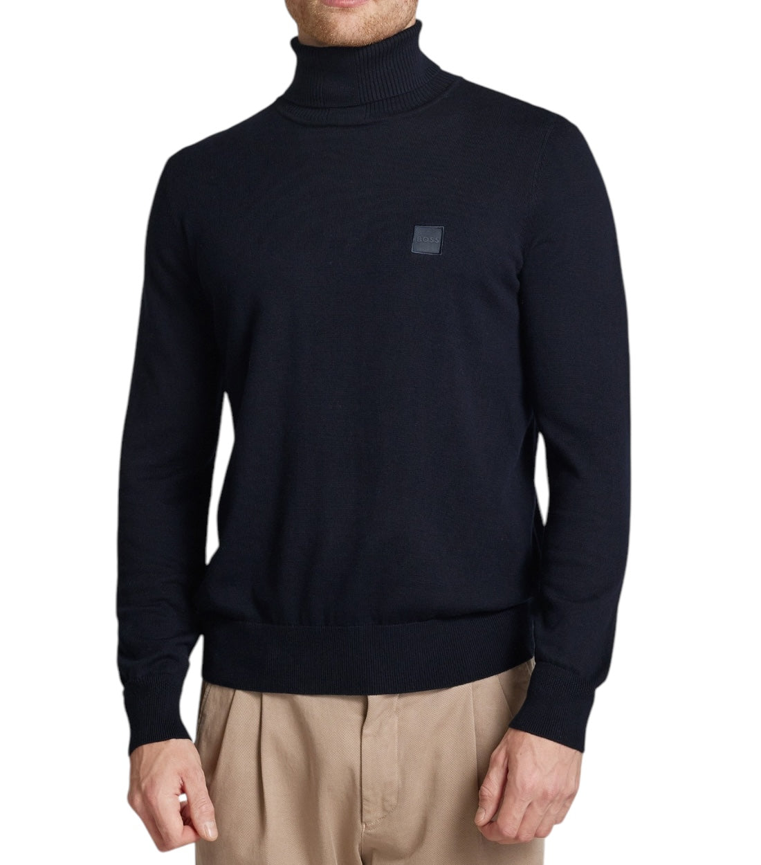 Hugo Boss Blue Cotton Coltrui