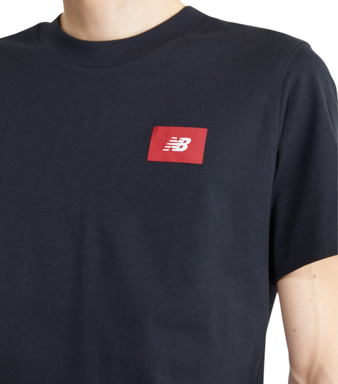 New Balance Zwart Logo T-shirt